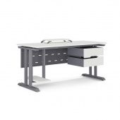 Стол офисный T-160/70 graphite/premium