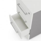 Тумба приставная TS4-40/70 aluminum/premium