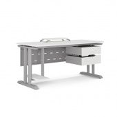 Стол офисный T-120/80 aluminum/premium