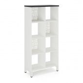 Стеллажная система SQ-4X2  white/wood