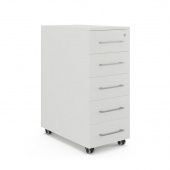 Тумба мобильная TМ5-40/60 white/premium