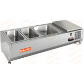 Витрина HICOLD VRTO 1000 (1000х385х248мм, 0,28 кВт, 220В,+2...+7 °С)