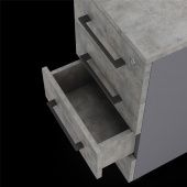 Тумба приставная TS4-40/50 graphite/chicago