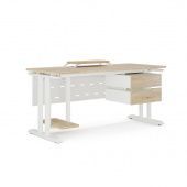 Стол офисный T-80/60 white/natural