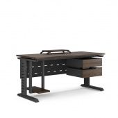 Стол компьютерный KL2-80/60 black/charlston