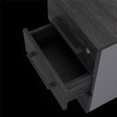 Тумба приставная TS3-40/70 graphite/wood