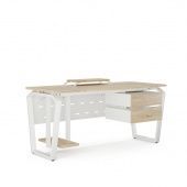 Стол офисный TB-100/70 white/natural