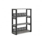Стеллаж открытый ST3-140/36 black/chicago