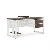 Стол офисный O1-80/60 white/charlston