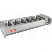 Витрина HICOLD VRTO 1390 (1390х385х248мм, 0,15 кВт, 220В,+2...+7 °С)