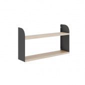 Полка S1-100/20 black/natural