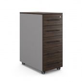 Тумба мобильная TМ5-40/50 aluminum/charlston